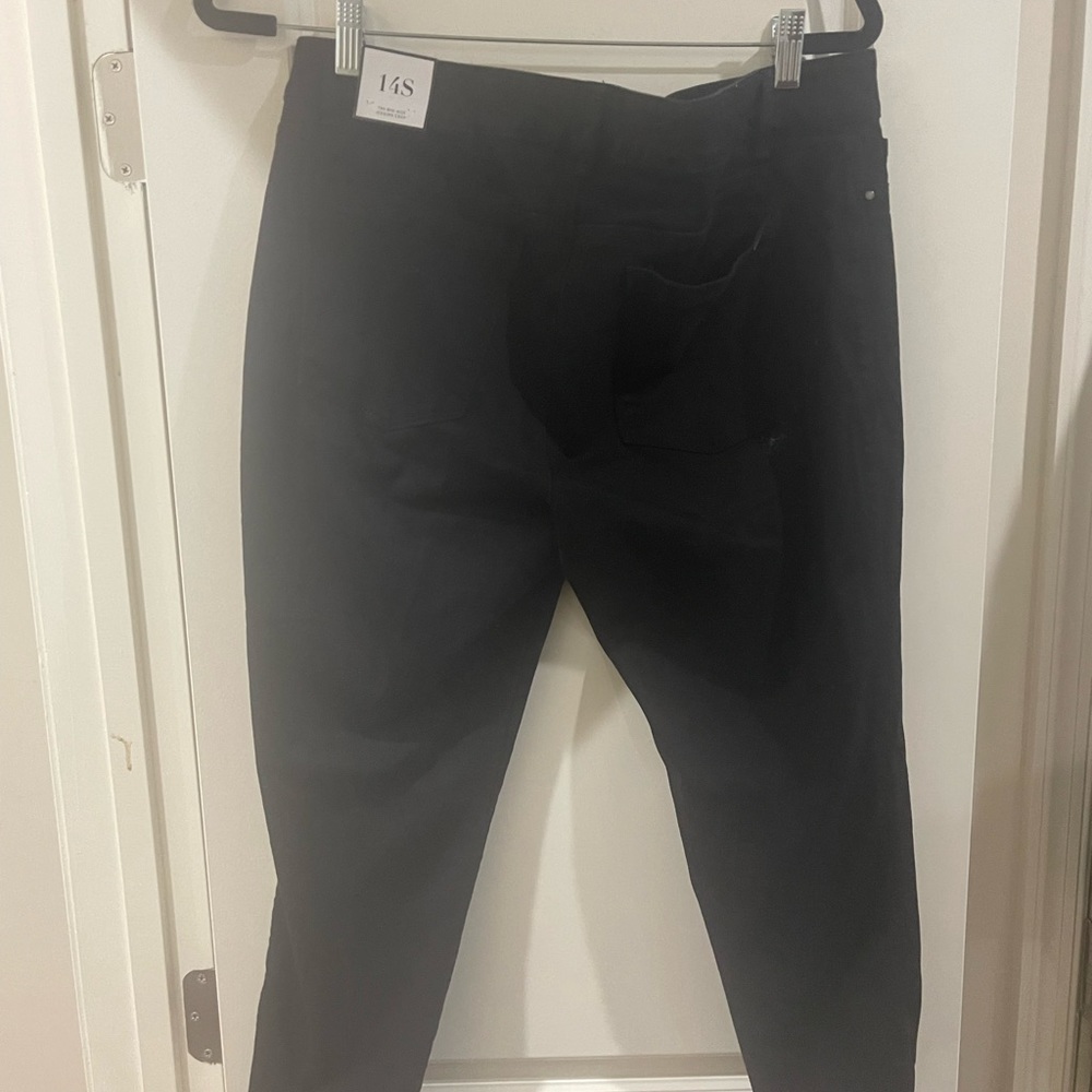 White House Black Jeggings 14P Black